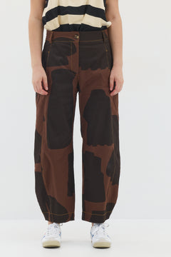 Niv Black Shirt with white print