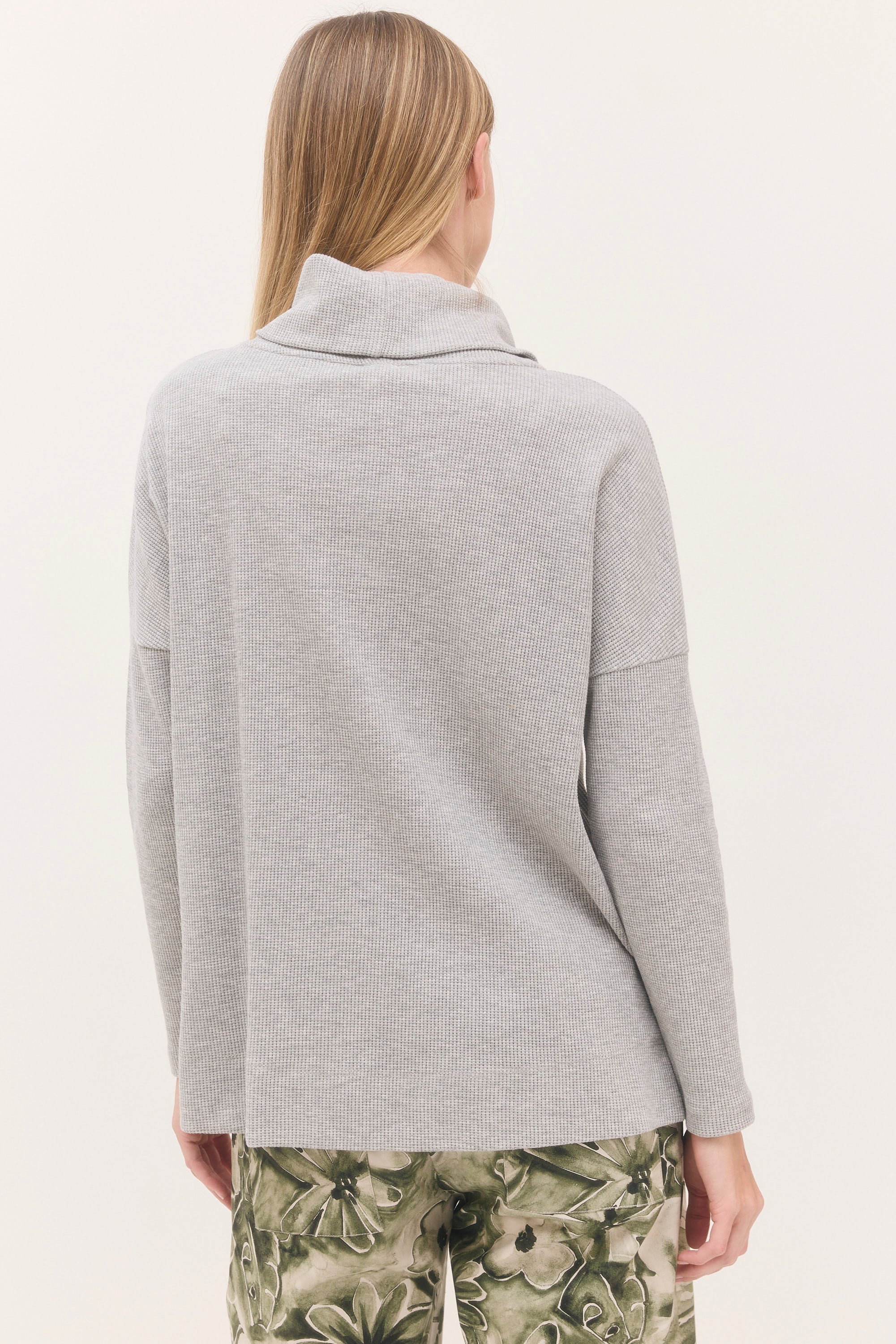 חולצת לונה אפור בהיר