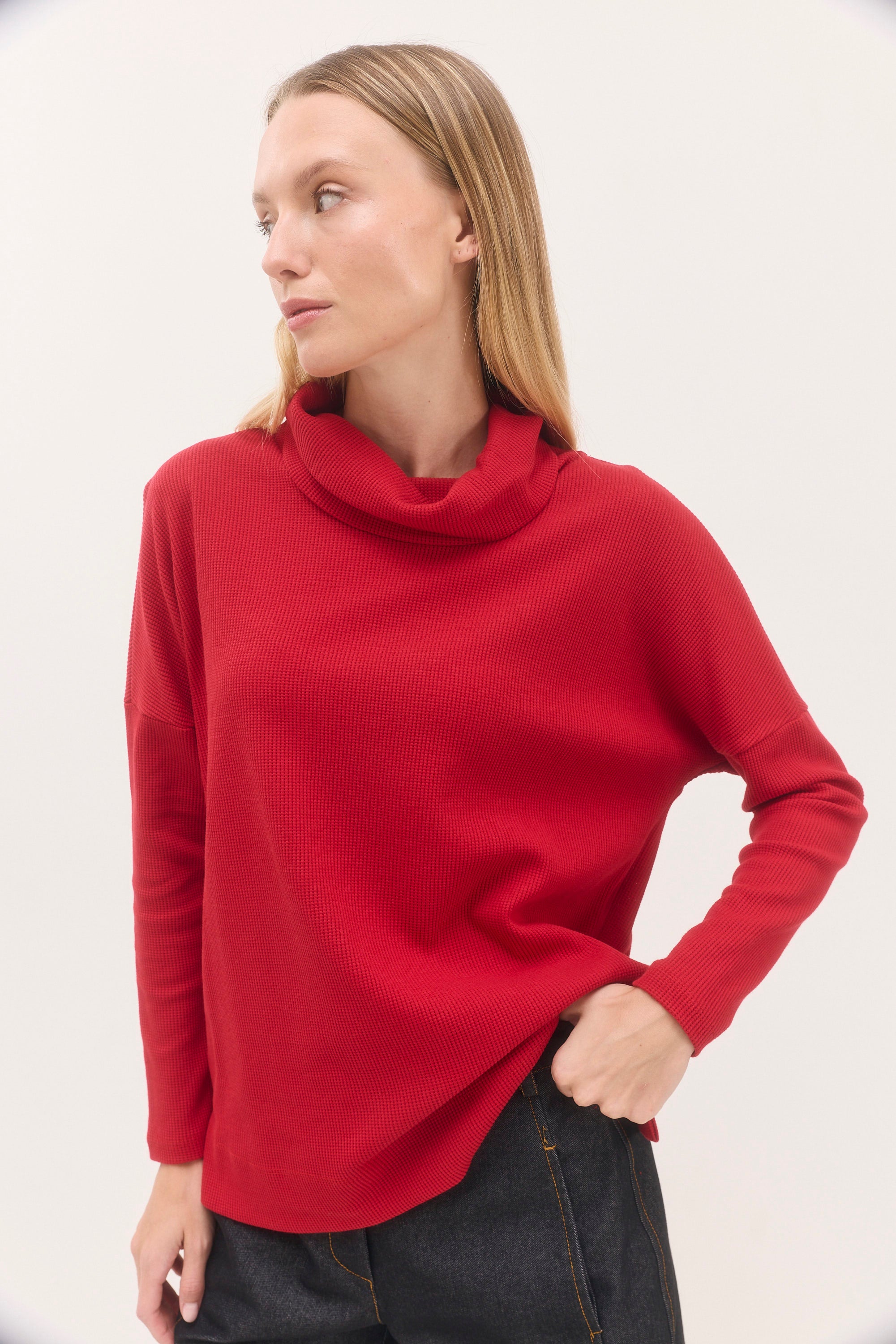 חולצת לונה אדום