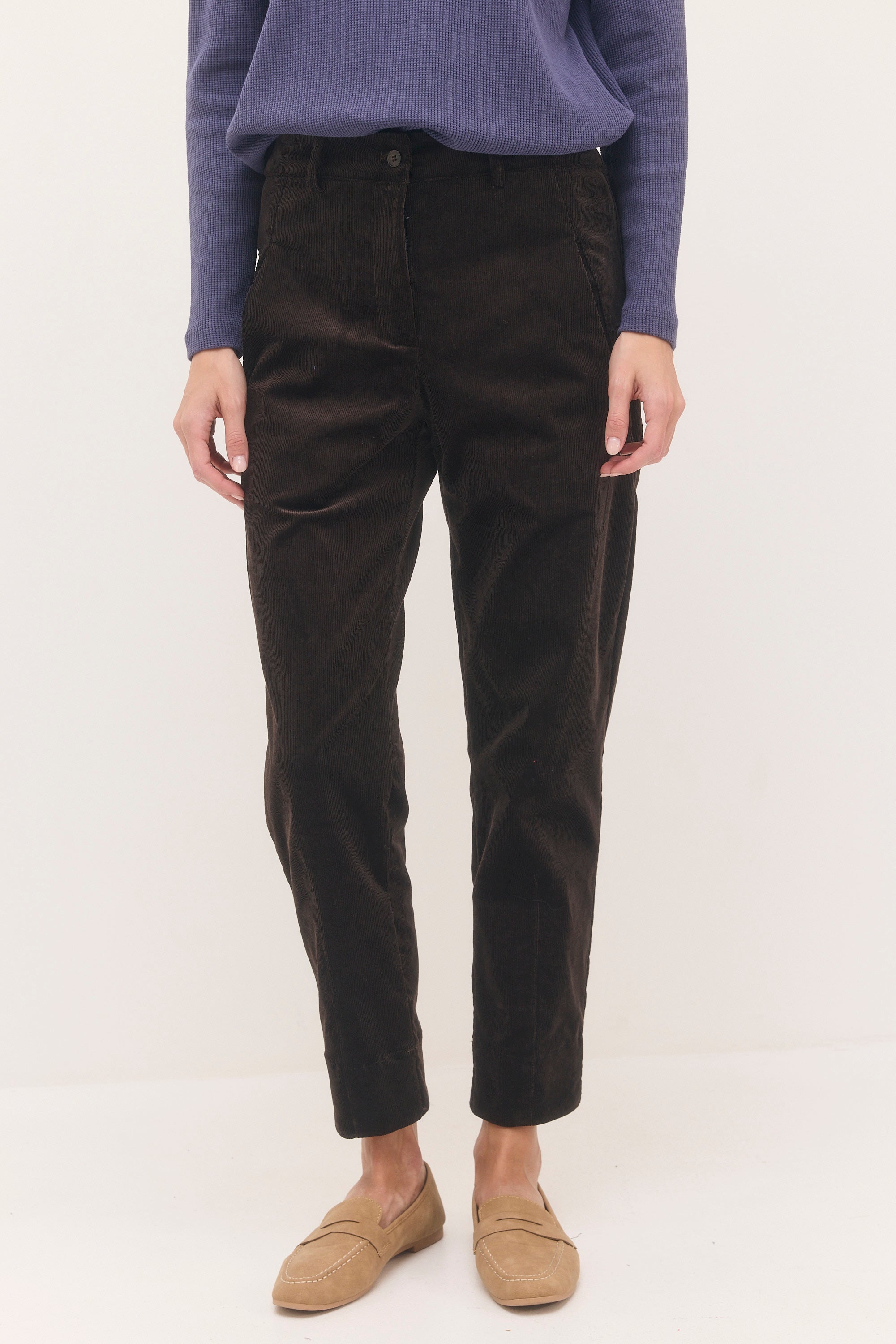 מכנסי נעמה הדפס כחול