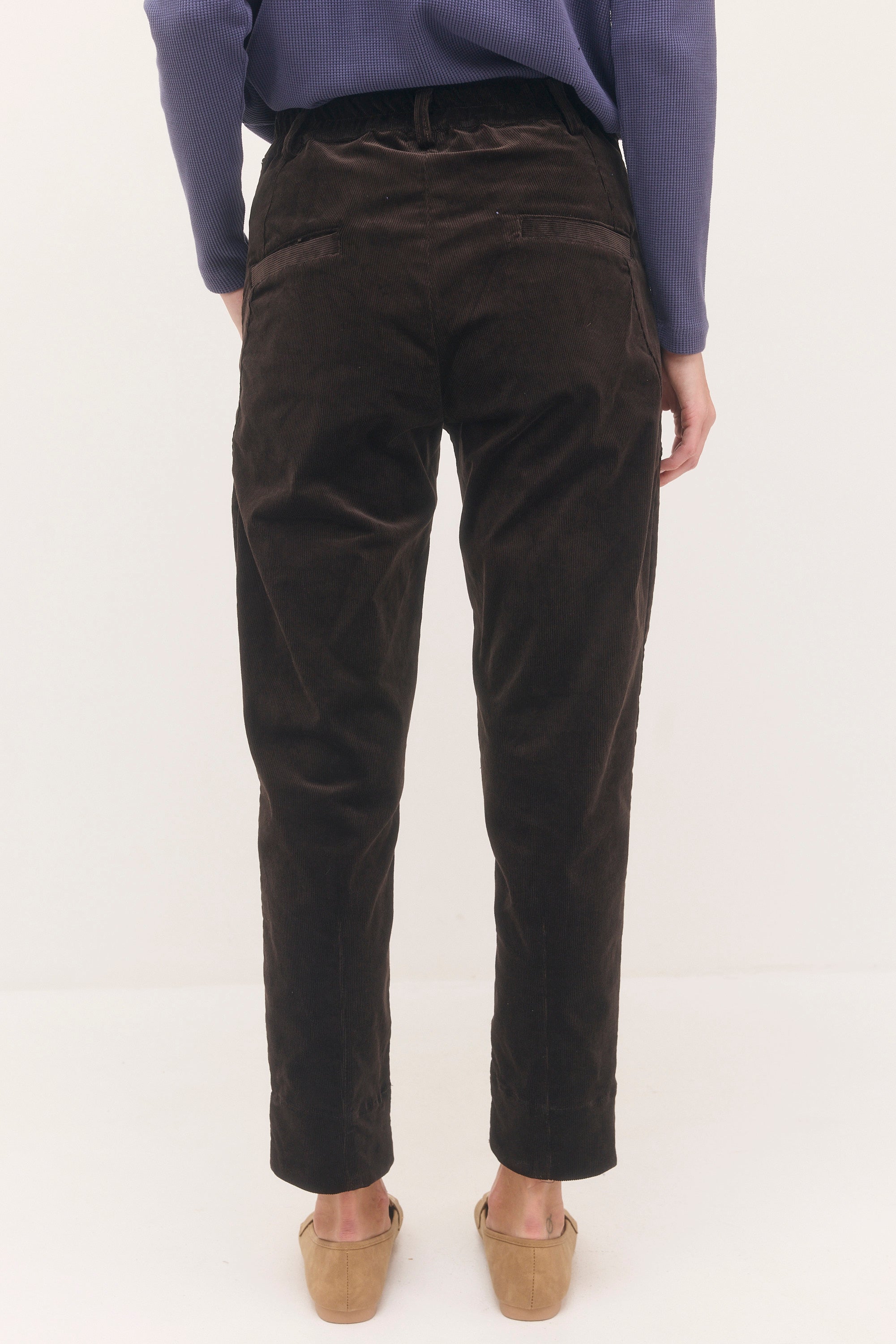 מכנסי נעמה שחור חום