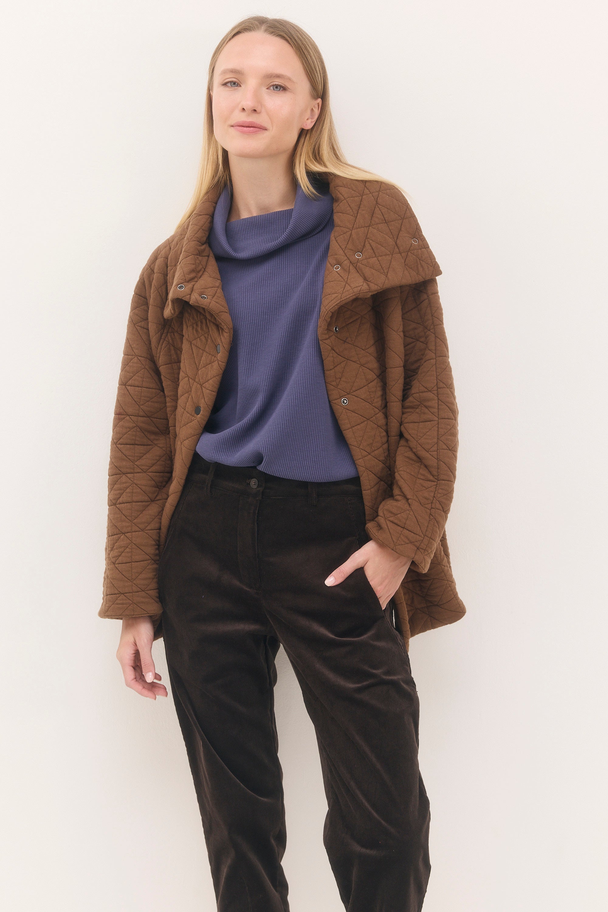 ג'קט מעיל סנדרה חום