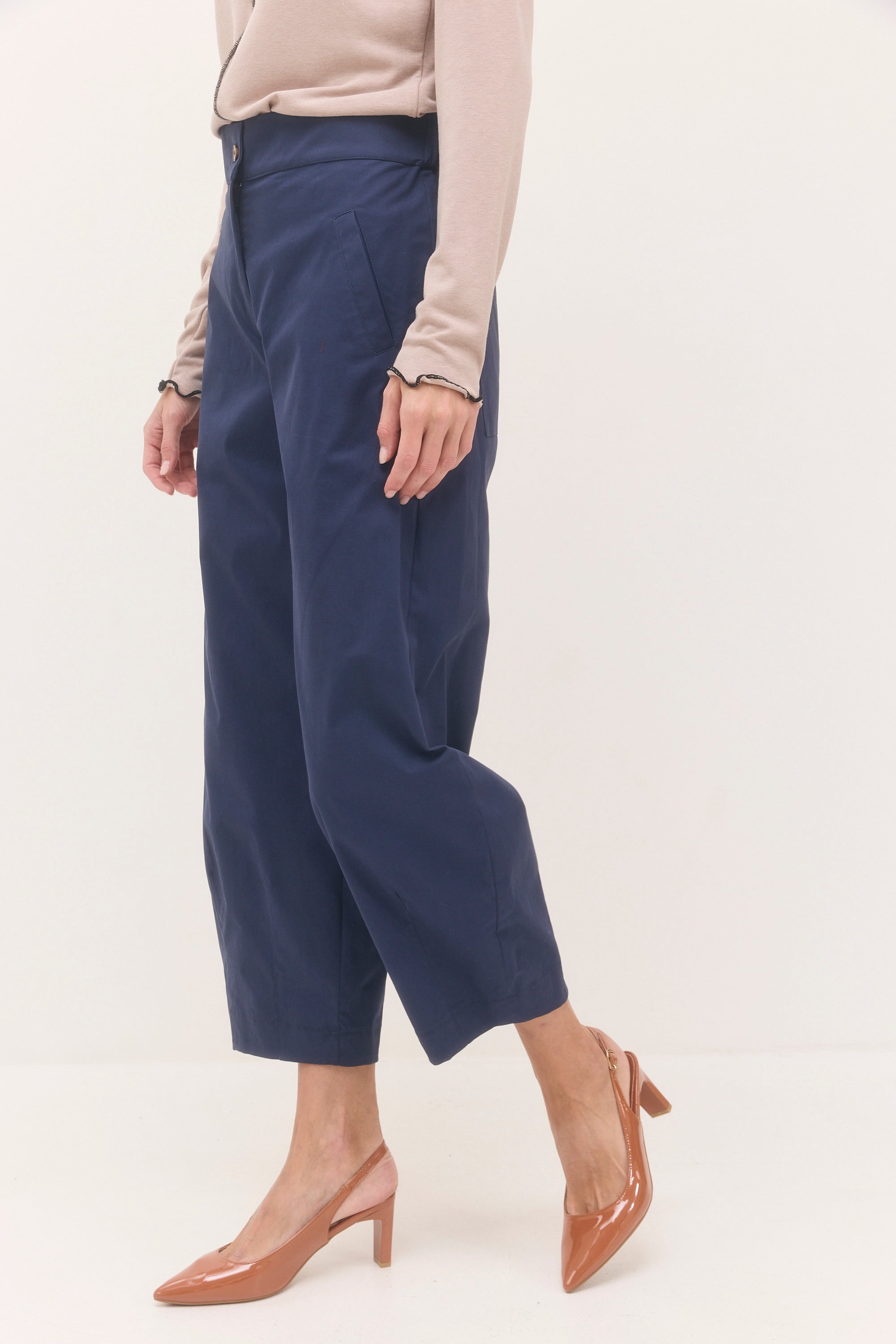Navy blue anniversary pants