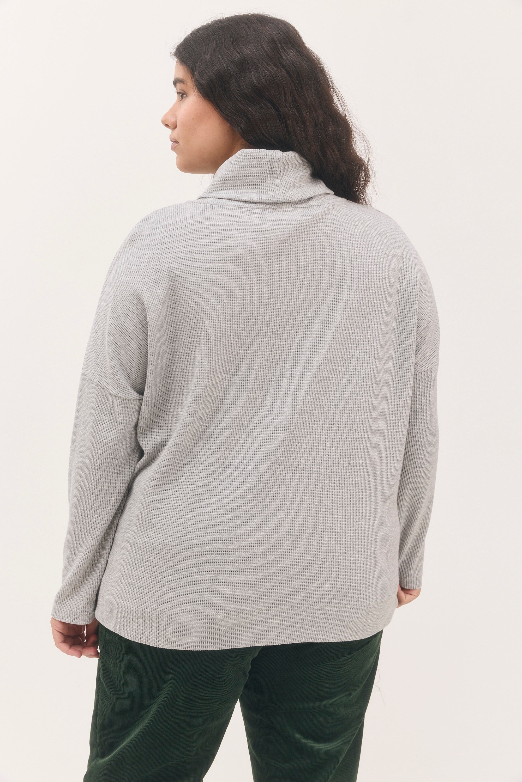 חולצת לונה אפור בהיר