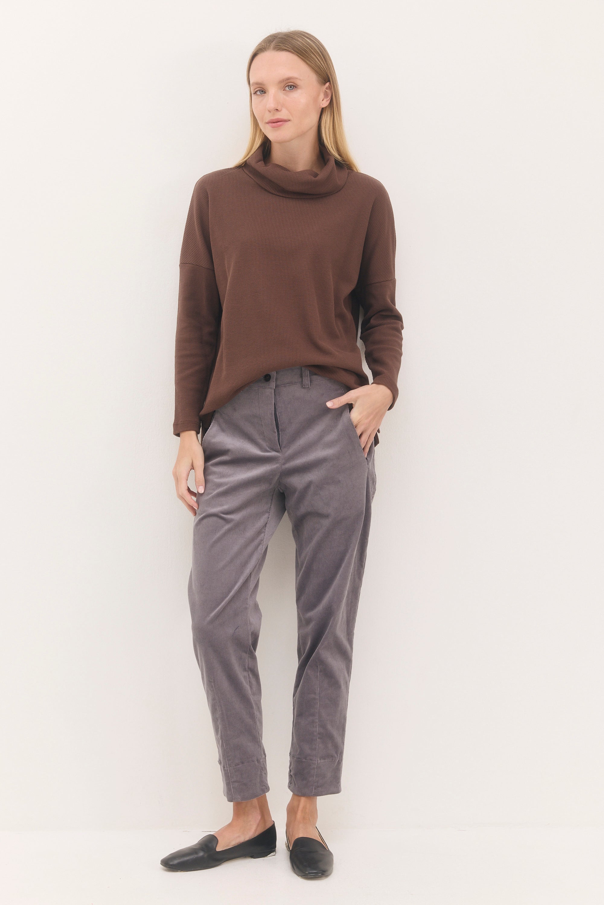 מכנסי נעמה אפור