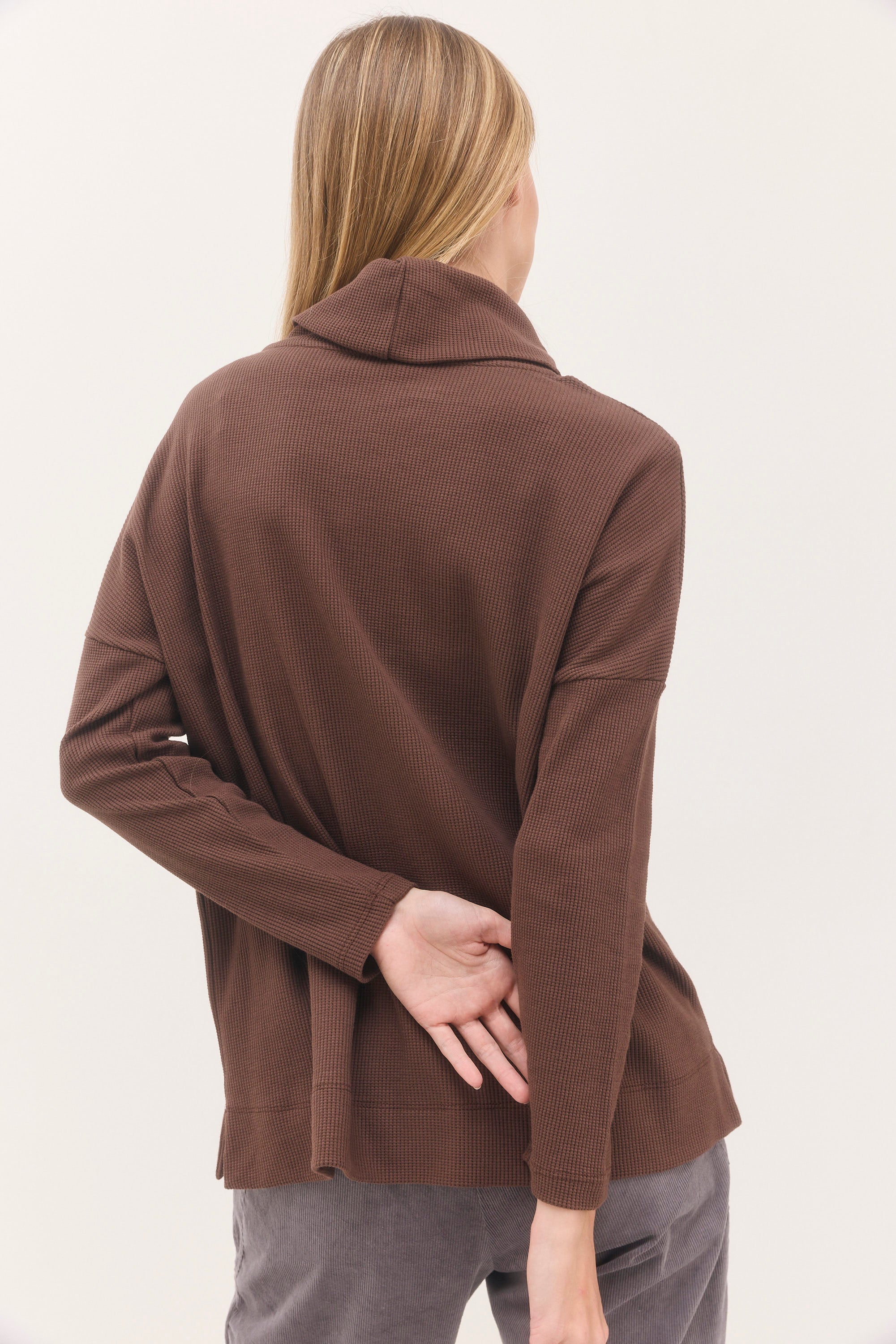 חולצת לונה חום