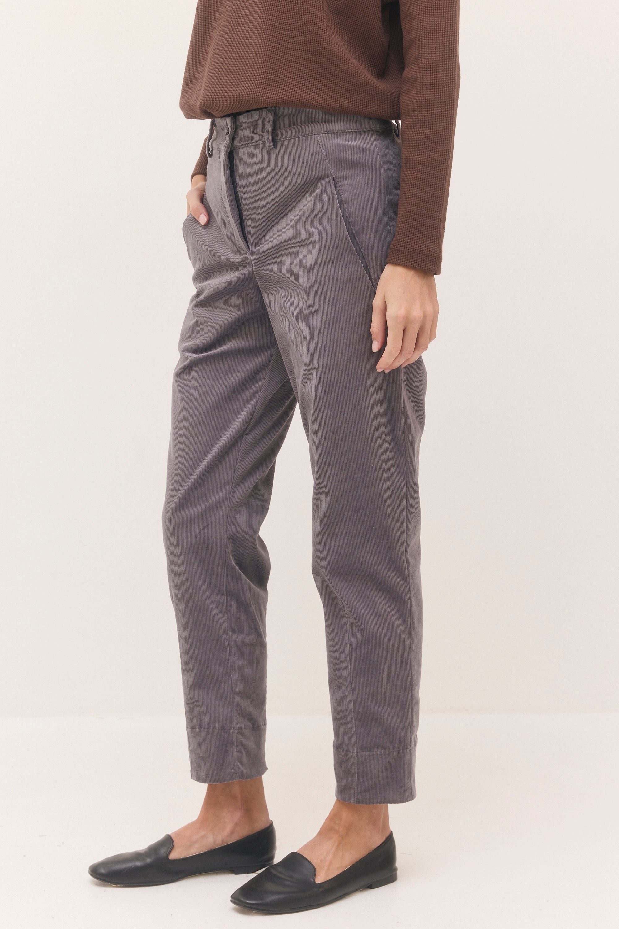 מכנסי נעמה אפור