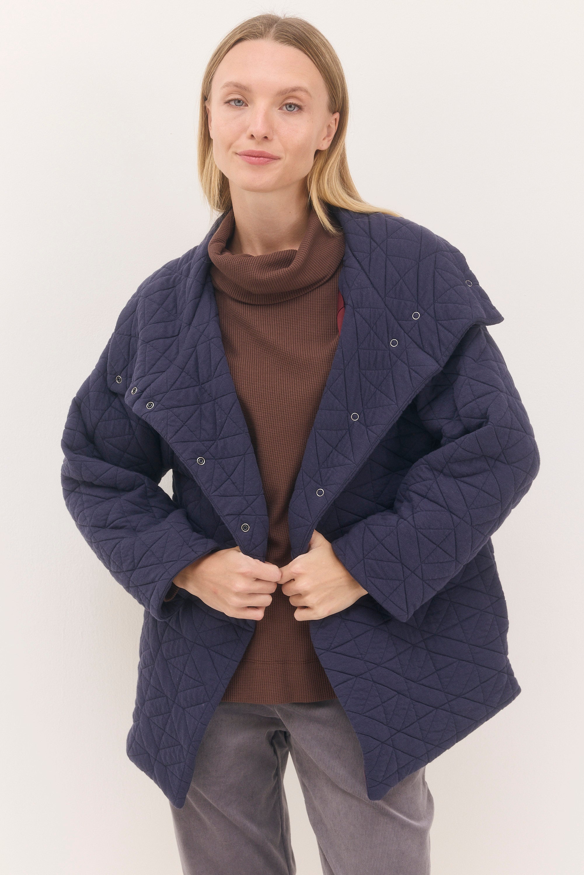 ג'קט מעיל סנדרה כחול