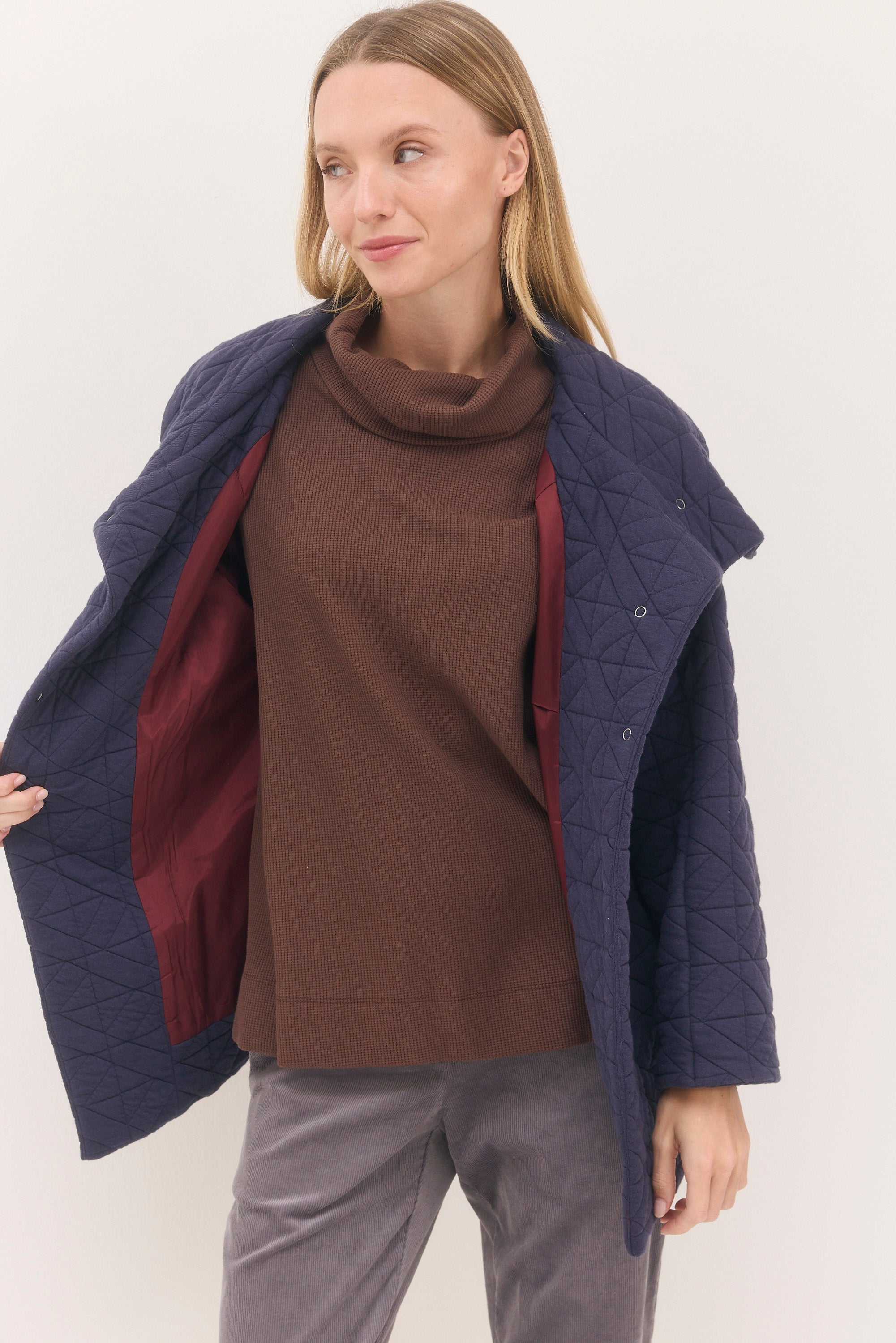 ג'קט מעיל סנדרה כחול