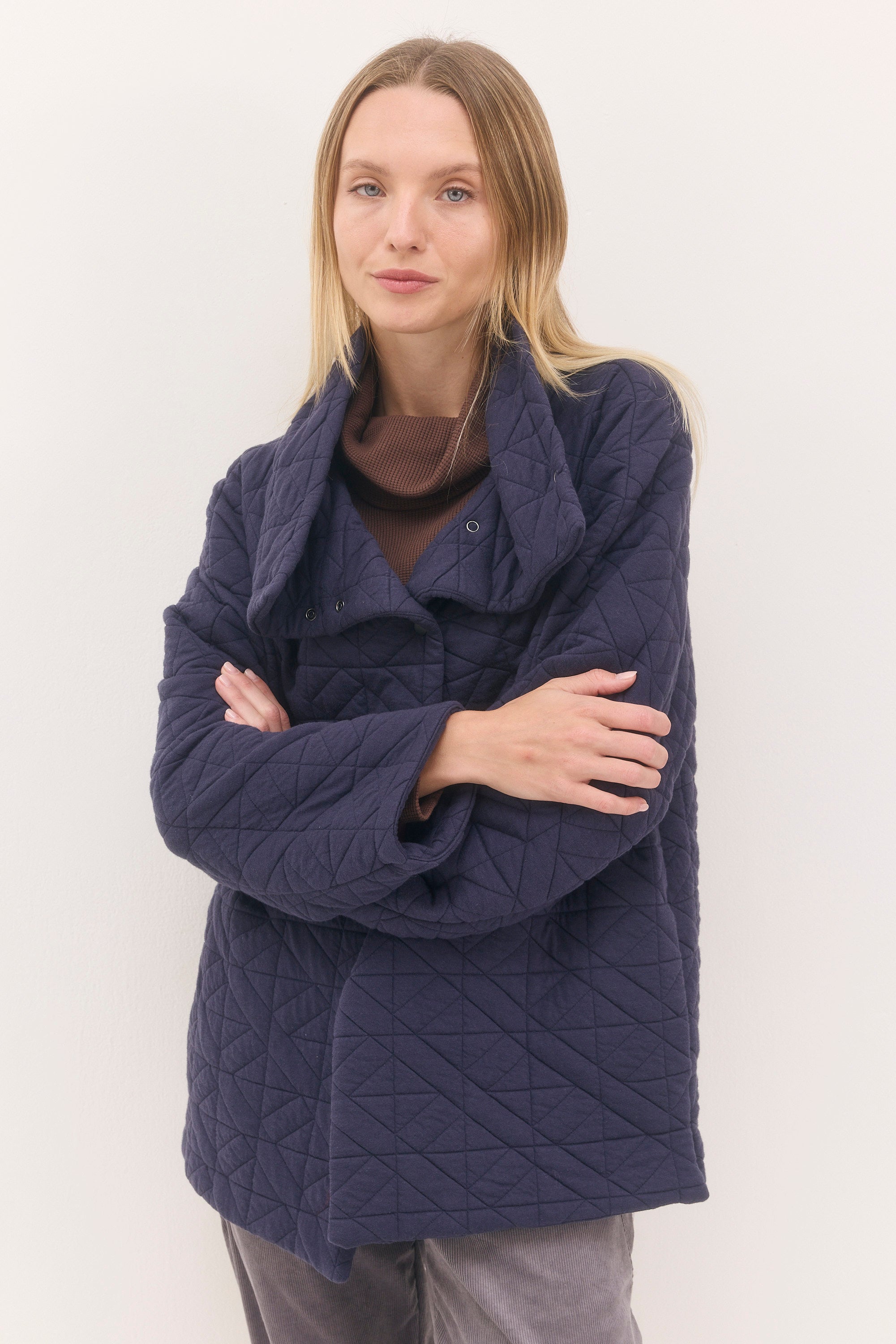 ג'קט מעיל סנדרה כחול