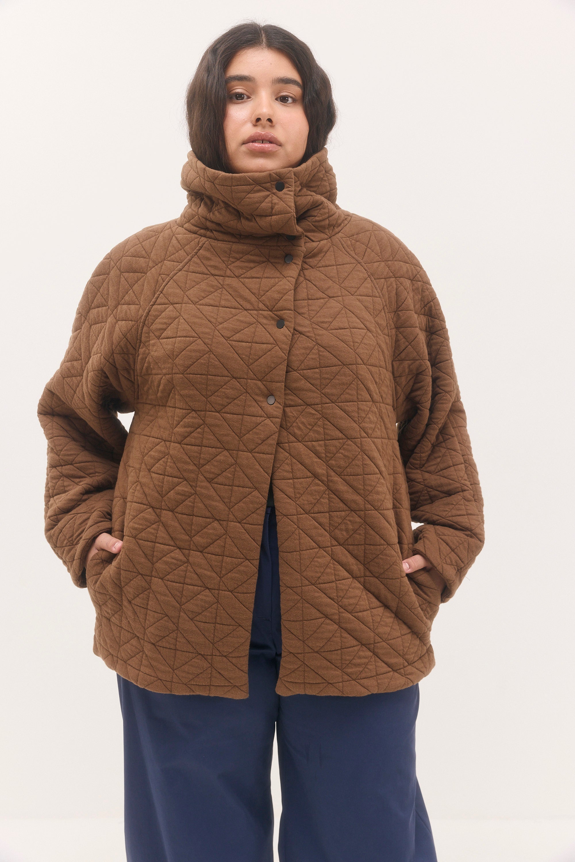 ג'קט מעיל סנדרה חום