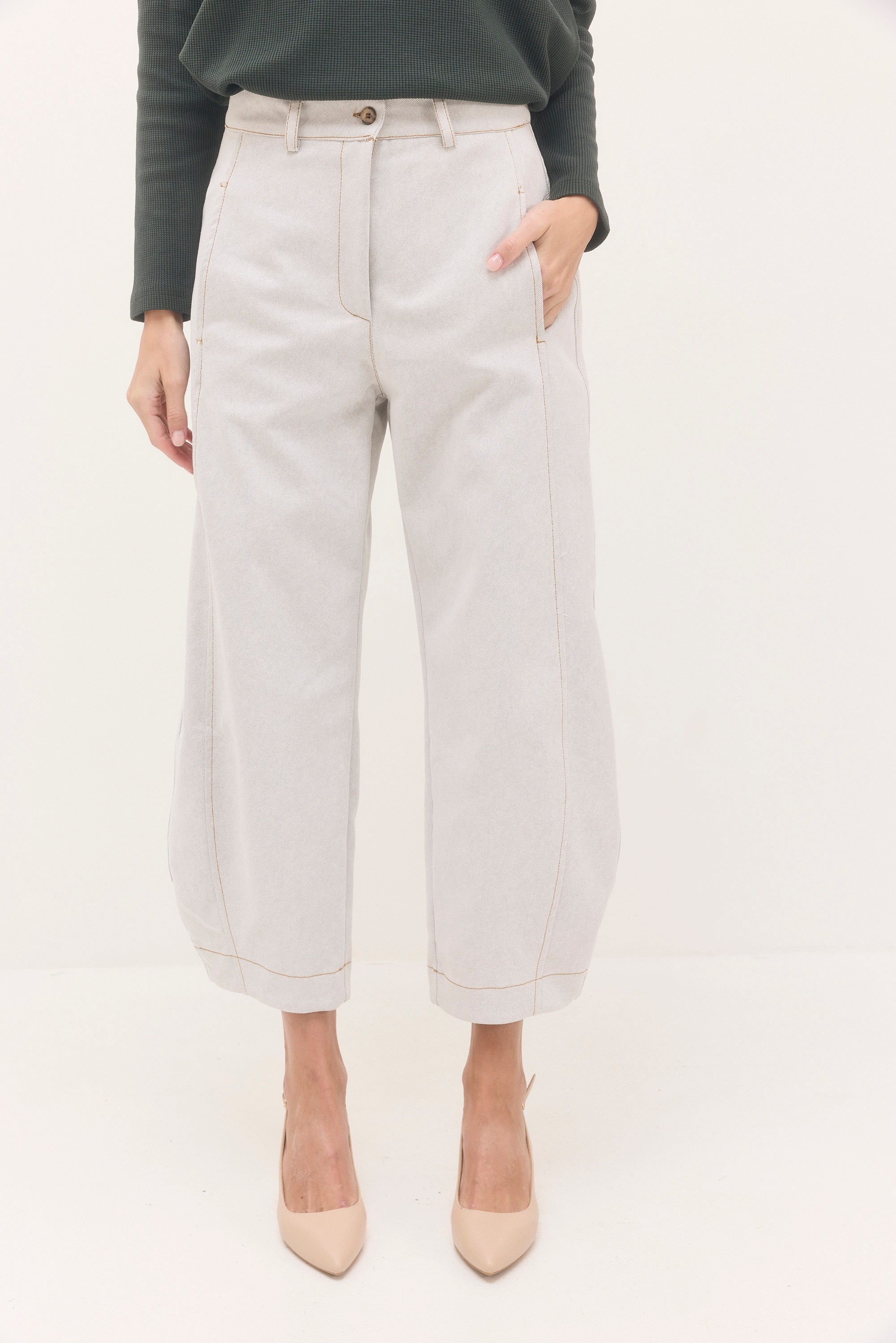 מכנסי אליזבת' ג'ינס כהה