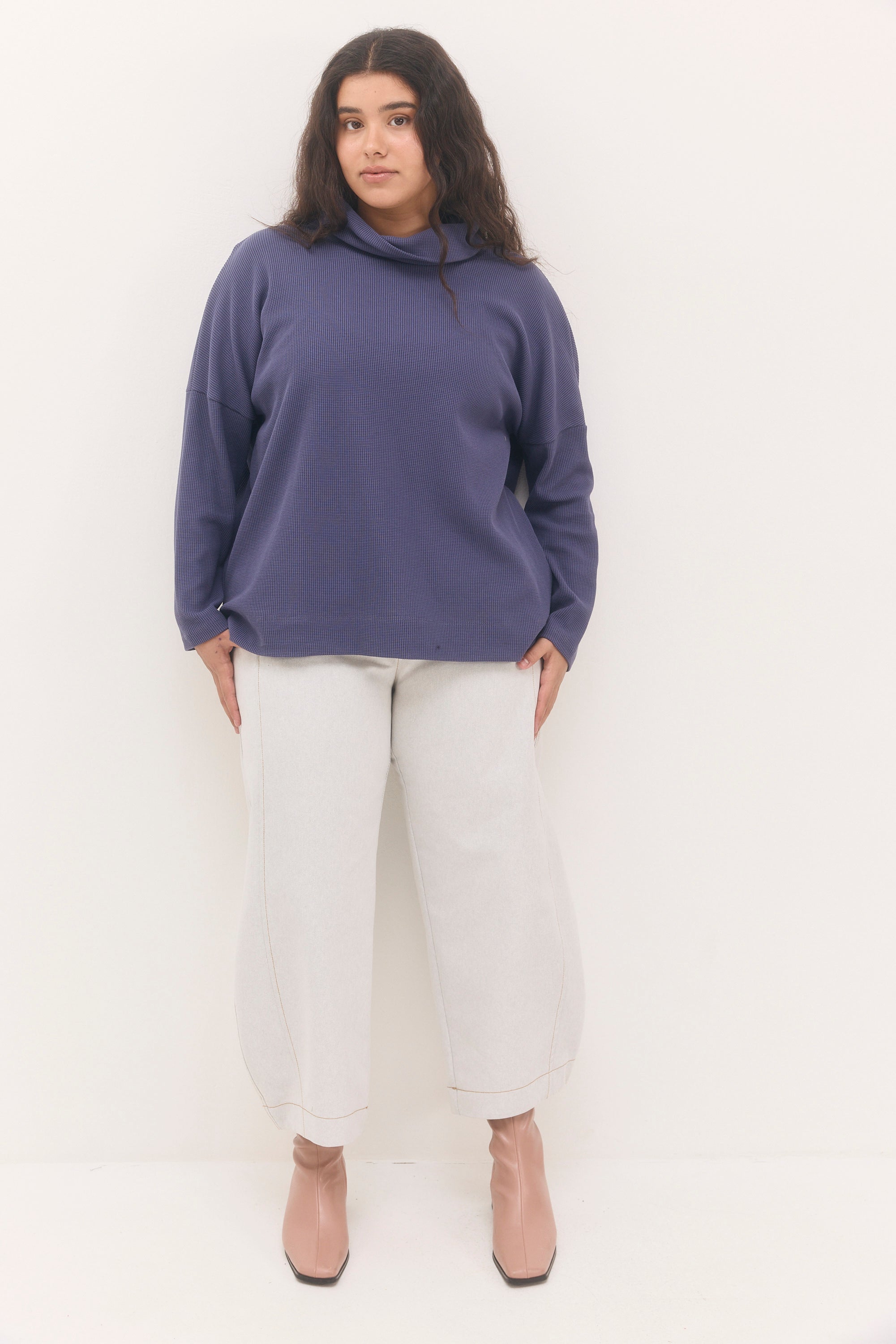 מכנסי אליזבת' ג'ינס בהיר