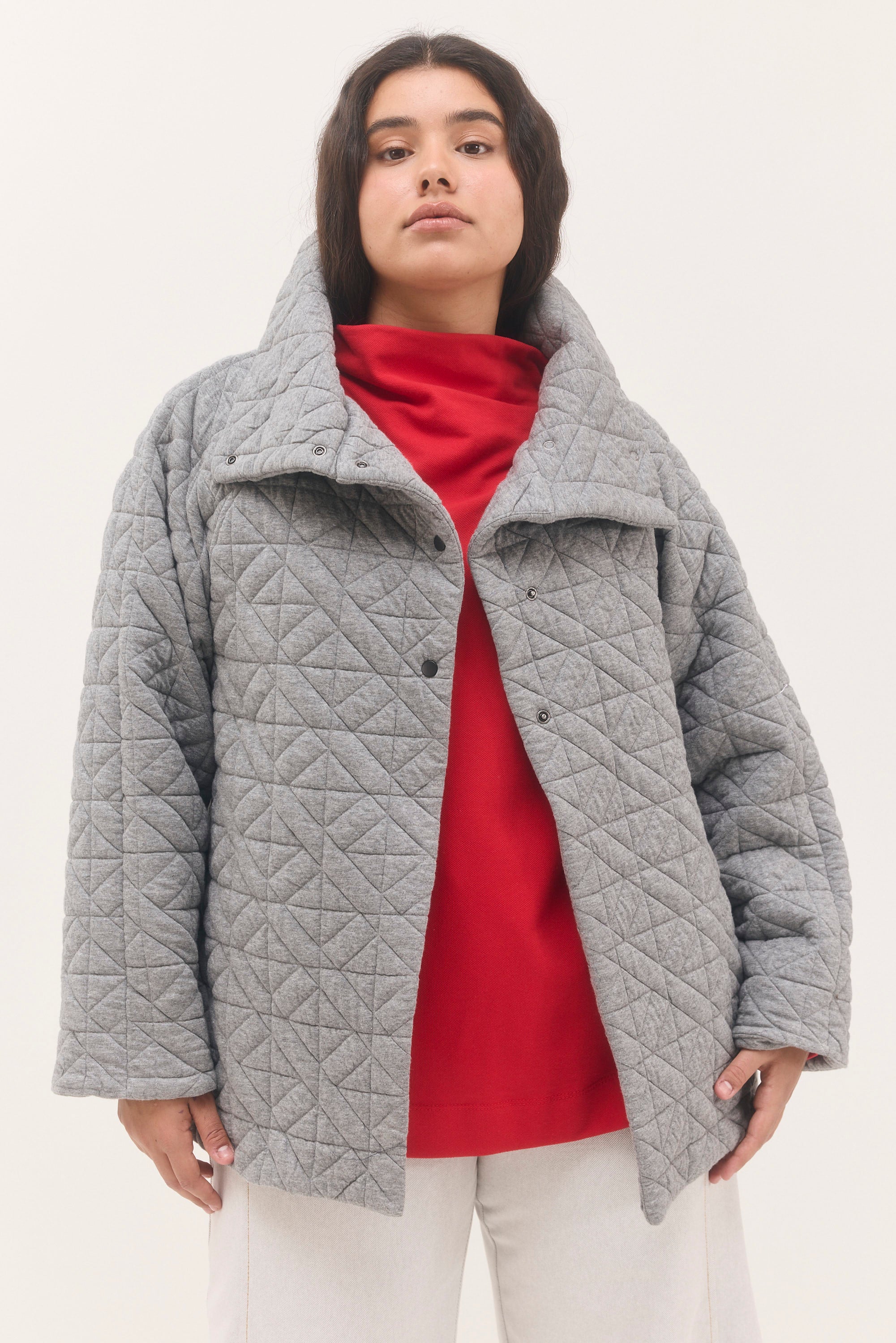 ג'קט מעיל סנדרה אפור