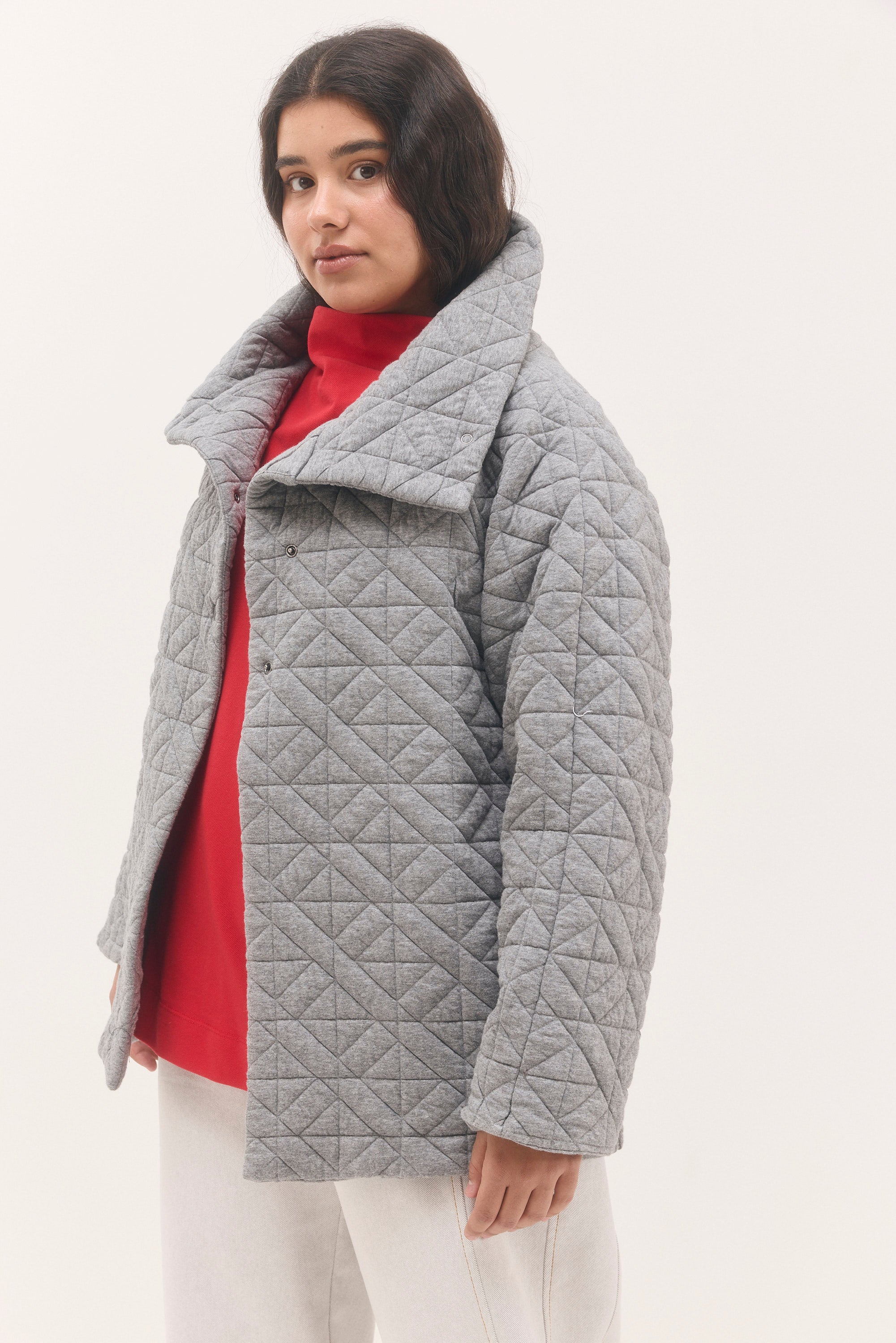 ג'קט מעיל סנדרה אפור