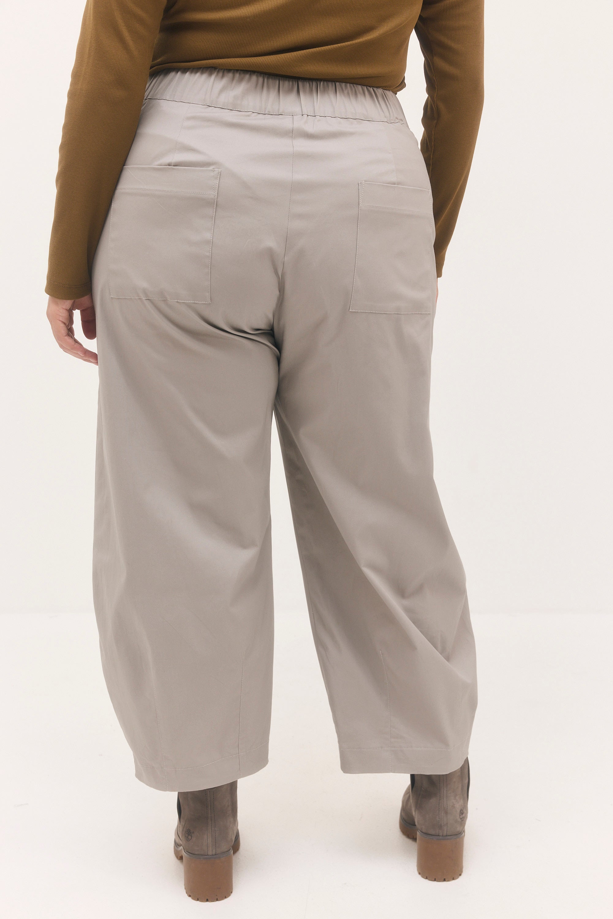 מכנסי יובל אפור אבן