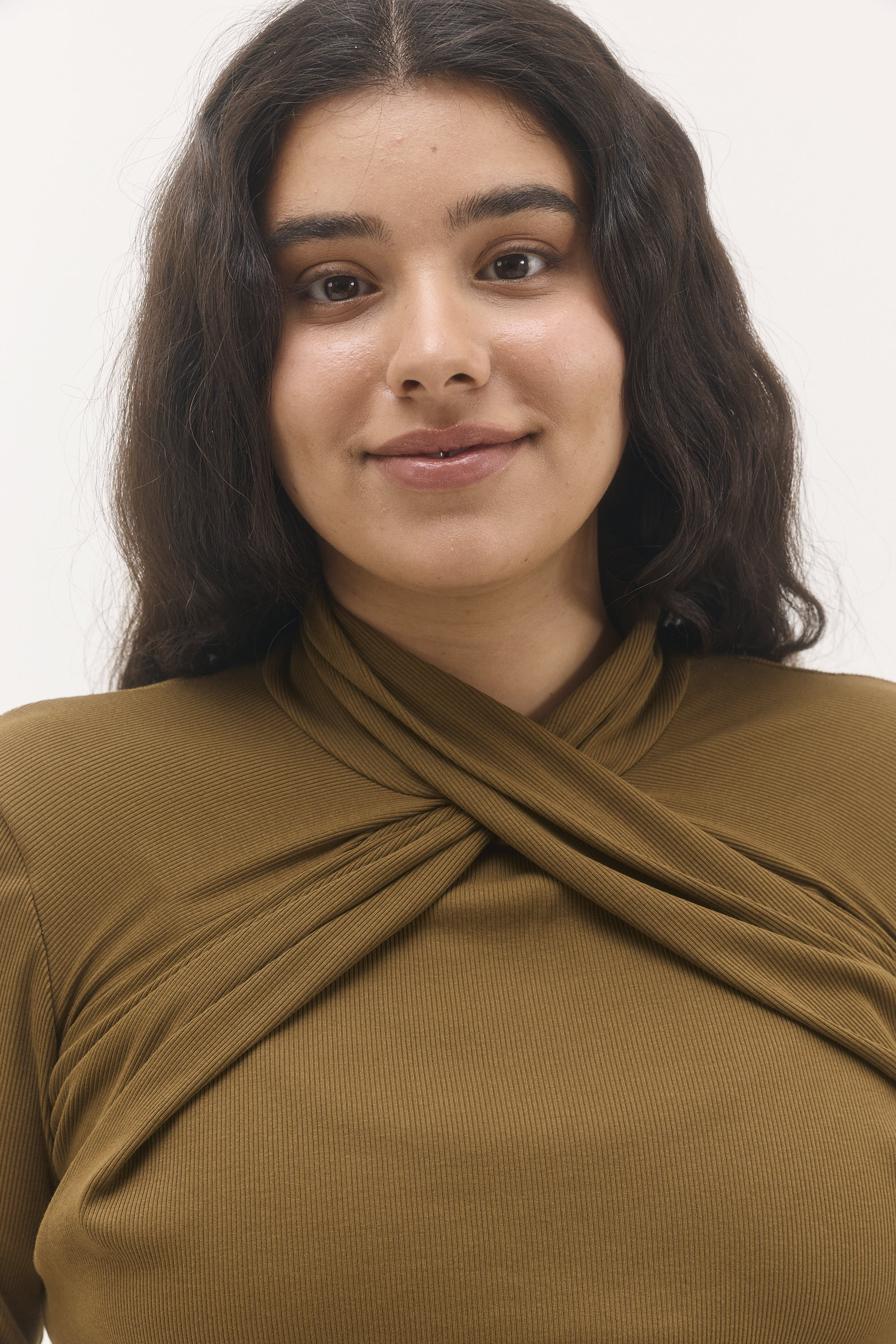 חולצת גילי חום פלדה