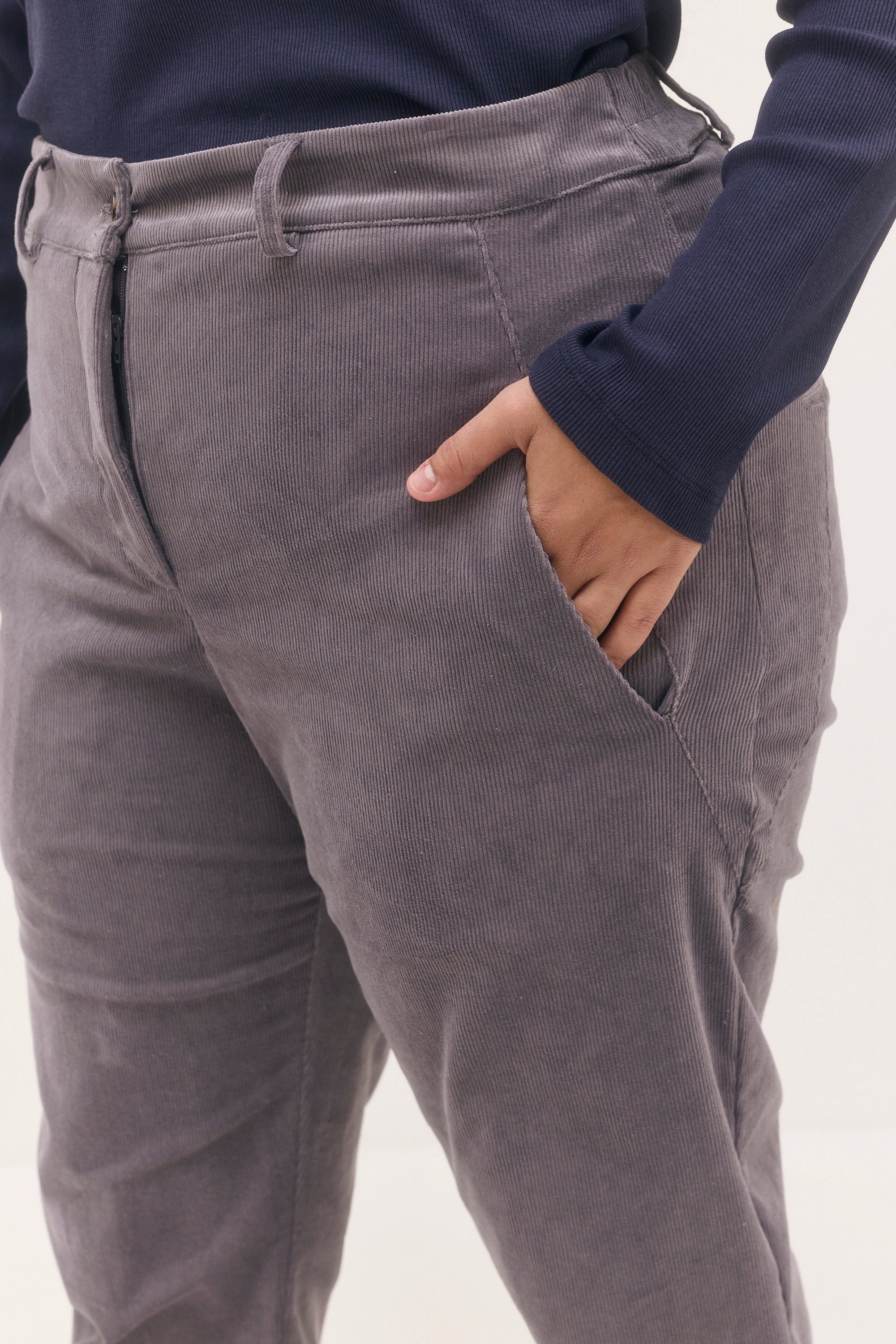 מכנסי נעמה אפור