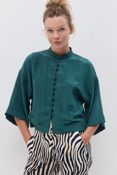 Liv green top